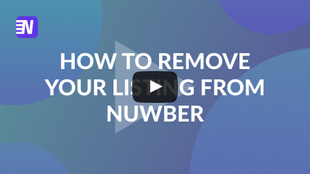How to remove your listing from Nuwber.com